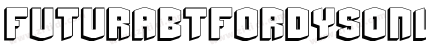 FuturaBTforDysonW05 字体转换